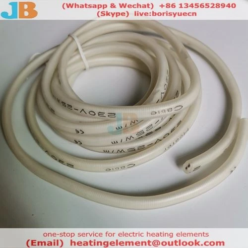 40W / M Daya Tetap Getah Silikon Mengatur Sendiri Kabel Pemanasan Reptil Chin...