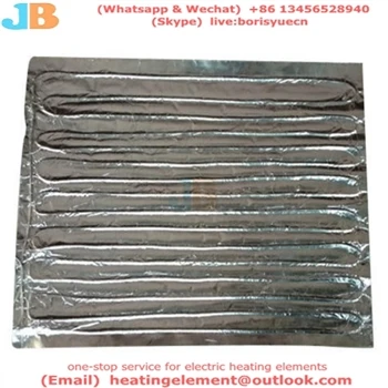 Tikar pemanas aluminium foil 100w/㎡ suhu rendah