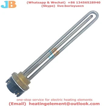 AC120V/220~240V/380V 1 NPT Semua 304 Keluli Tahan Karat Pemanas Elemen Pemana...